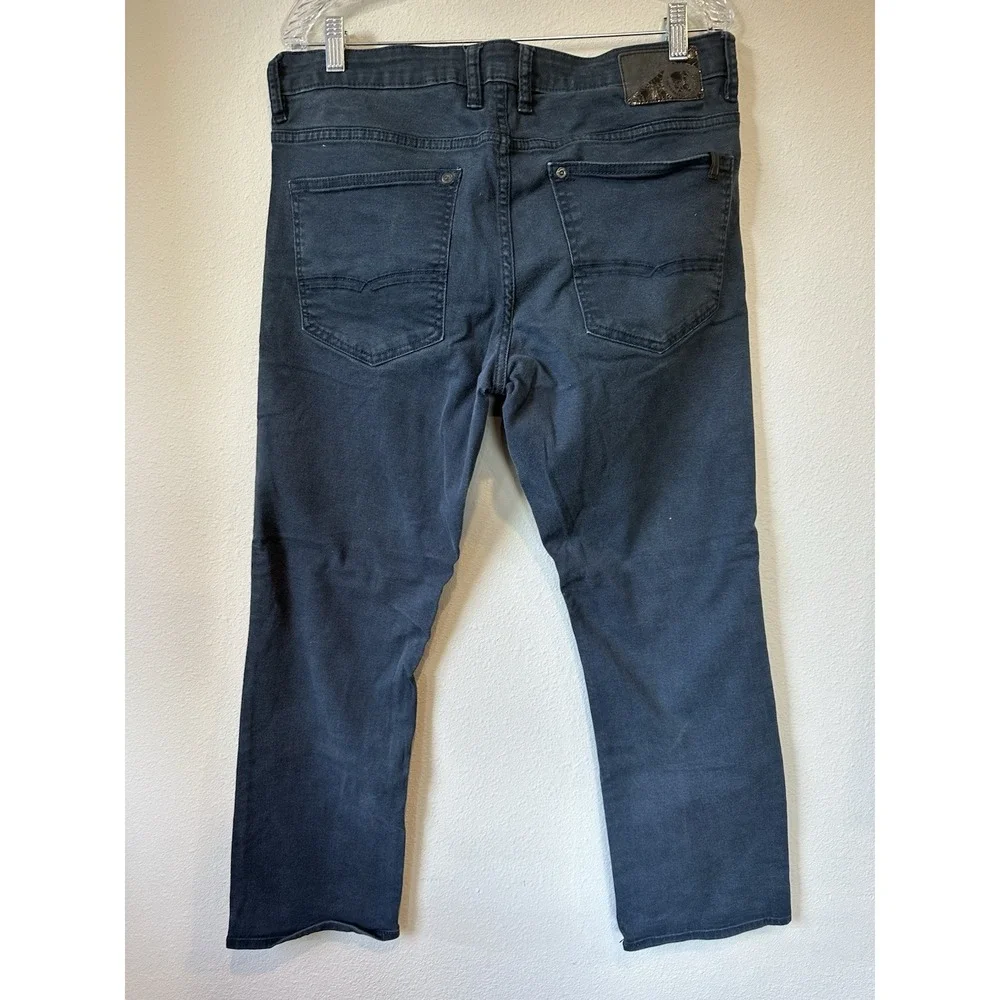Buffalo David Bitton Jeans‎ Men's 34x30 Sam-X Slim Straight Stretch Denim Blue